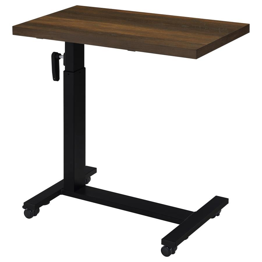 Westpark Height Adjustable Mobile Bedroom C-Table Dark Pine - 315886