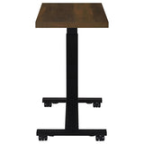 Westpark Height Adjustable Mobile Bedroom C-Table Dark Pine - 315886
