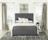 Bowfield Upholstered Queen Panel Bed Charcoal - 315900Q