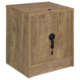 Westpark 2-drawer Nightstand LED Lights and USB Mango - 315902