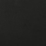 Medley Genuine Leather Eastern King Platform Bed Black - 315911BLKKE