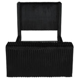 Centergrove Upholstered Queen Wingback TV Bed Black - 315945Q