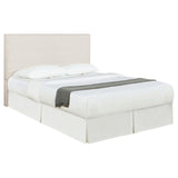 Pirro Upholstered Queen or Full Panel Headboard Sand - 315980QF