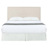 Pirro Upholstered Queen or Full Panel Headboard Sand - 315980QF