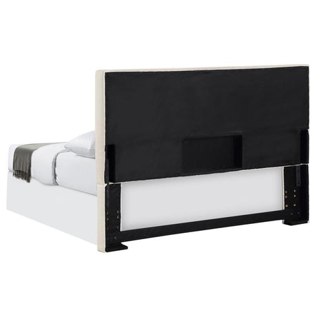 Pirro Upholstered Queen or Full Panel Headboard Sand - 315980QF