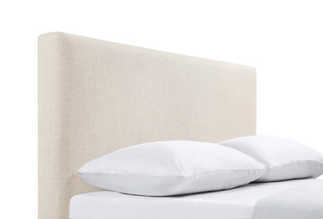 Pirro Upholstered Queen or Full Panel Headboard Sand - 315980QF