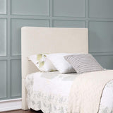 Pirro Upholstered Twin Panel Headboard Sand - 315980T