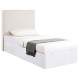 Pirro Upholstered Twin Panel Headboard Sand - 315980T