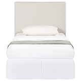 Pirro Upholstered Twin Panel Headboard Sand - 315980T