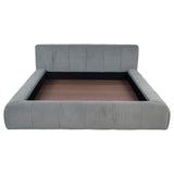 Wilshire Upholstered California King Platform Bed Grey - 315981KW