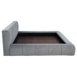 Wilshire Upholstered California King Platform Bed Grey - 315981KW
