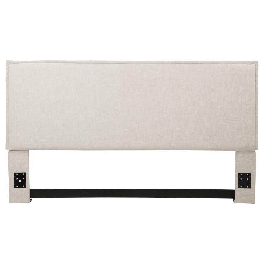 Izzy Upholstered King Panel Headboard Sand - 315985K