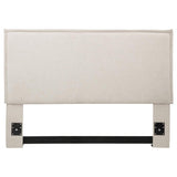 Izzy Upholstered Queen or Full Panel Headboard Sand - 315985QF