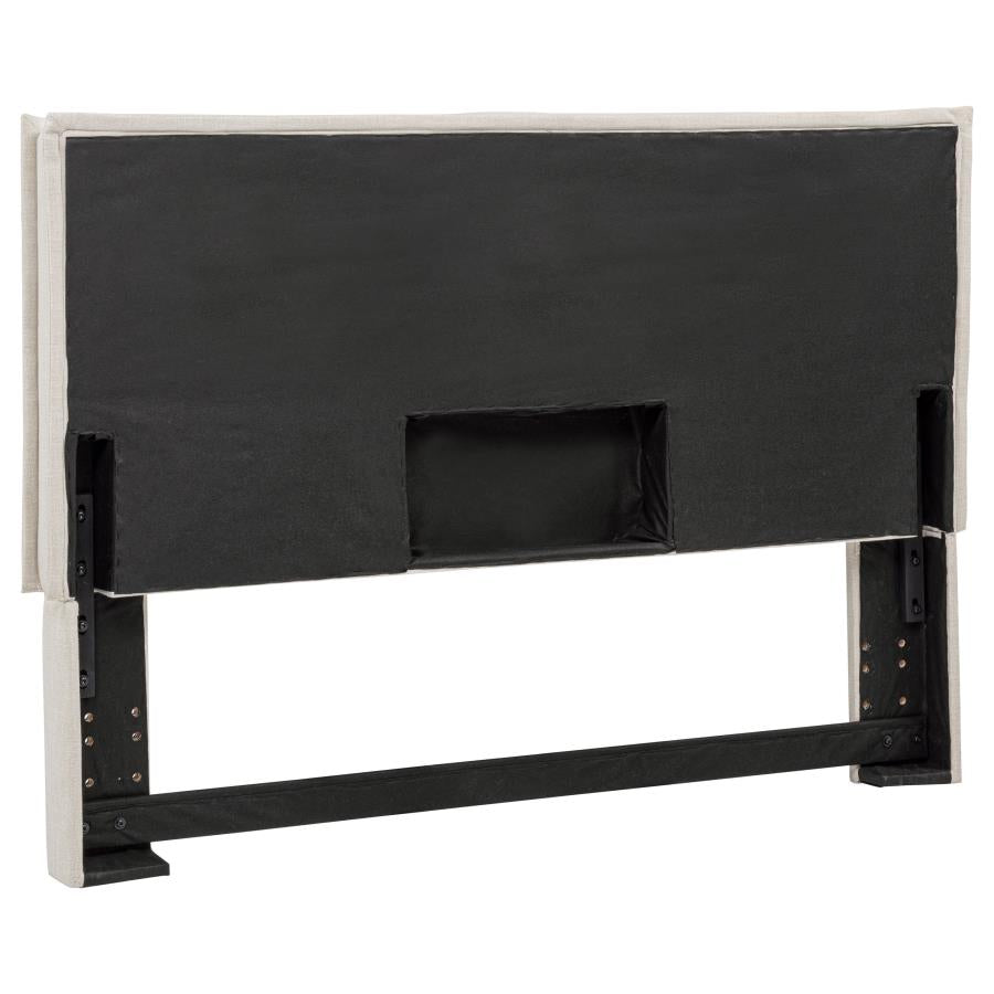 Izzy Upholstered Queen or Full Panel Headboard Sand - 315985QF