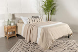 Izzy Upholstered Queen or Full Panel Headboard Sand - 315985QF