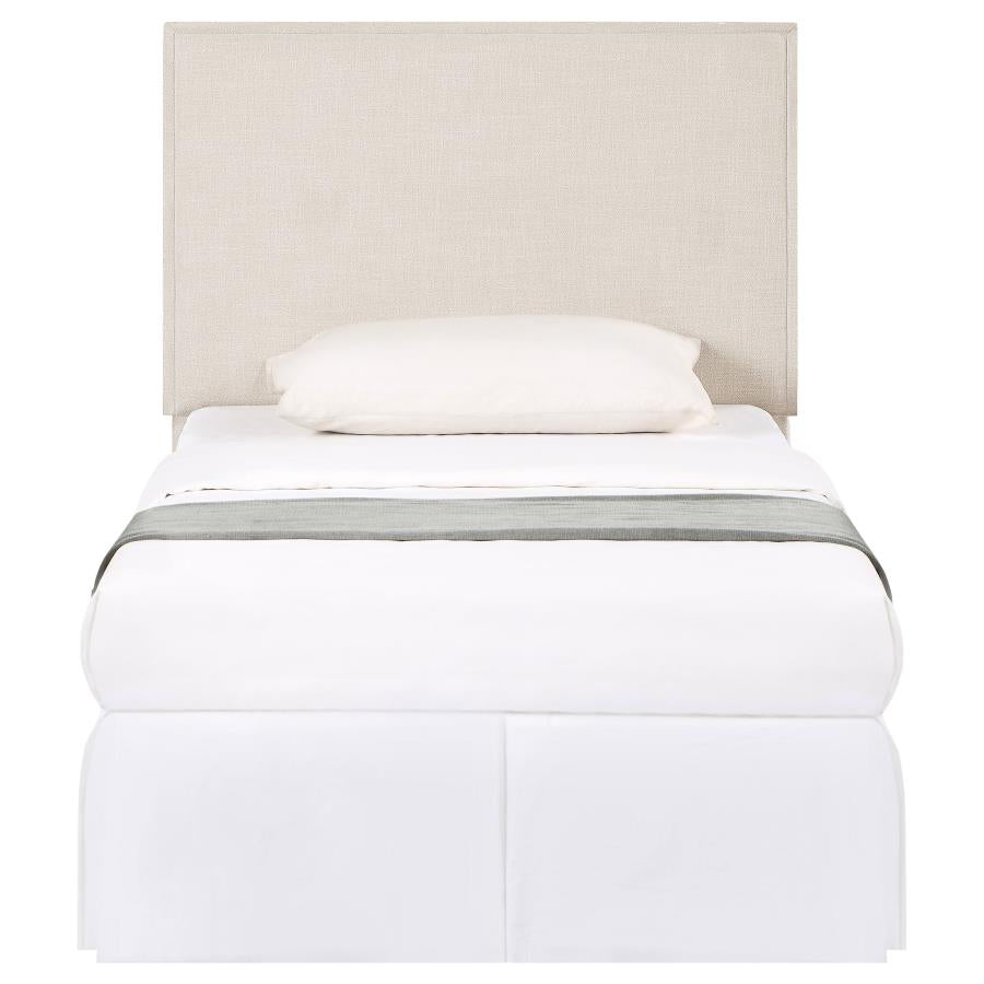 Izzy Upholstered Twin Panel Headboard Sand - 315985T