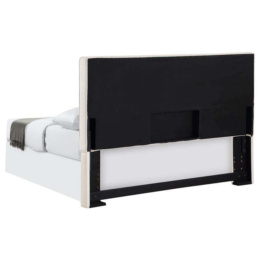 Kosmo Upholstered King Panel Headboard Sand - 315993K