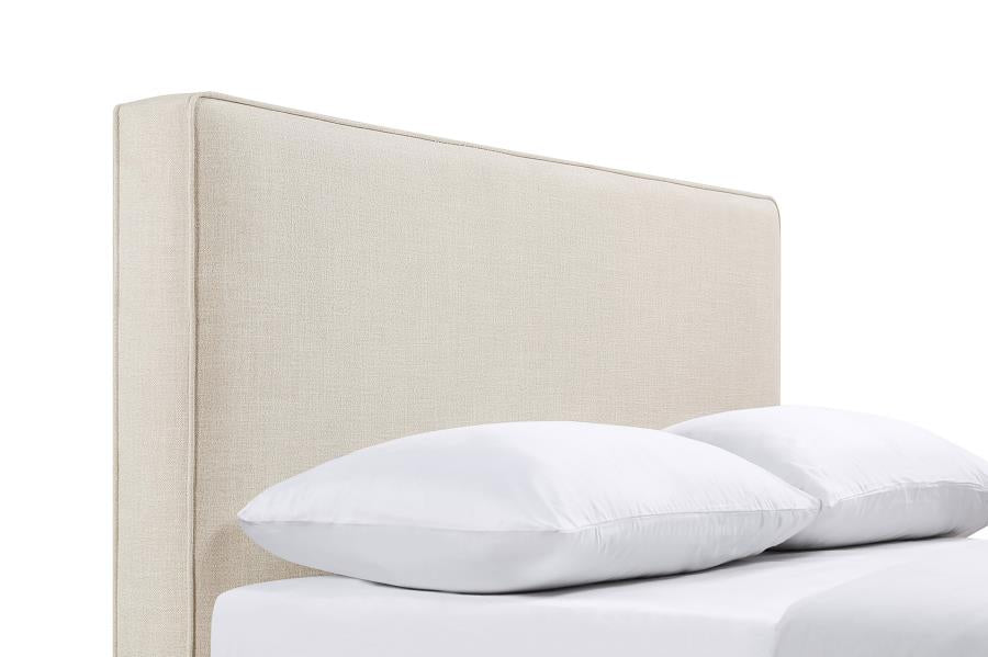 Kosmo Upholstered King Panel Headboard Sand - 315993K