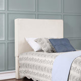 Kosmo Upholstered Twin Panel Headboard Sand - 315993T