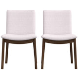Laura - Mid-Century Modern Solid Wood Dining Chair (Set of 2)