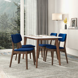 Carlos - Solid Back Side Chair (Set of 2)