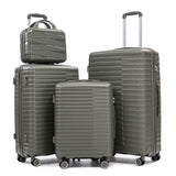 4 Piece Luggage Set, Combination Lock