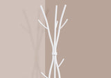 Coat Rack, Hall Tree, Free Standing, 11 Hooks, Entryway, Contemporary & Modern