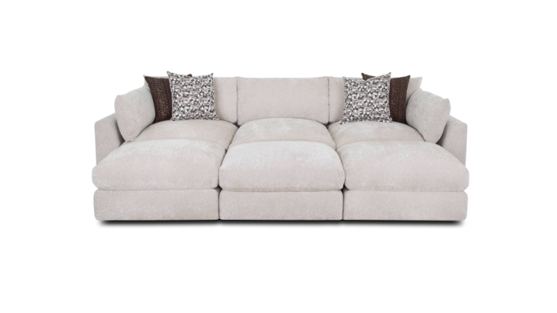 Z Pollock 6-Piece Sofa - 96503+96519x3+96502+96501