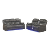 Challenger - LED Power Recliner Set