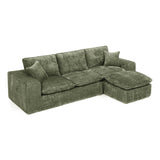 Sectional Sofa With Moveable Ottoman