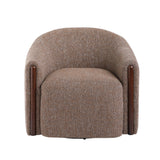 Ballona - Accent Chair With Swivel - Brown