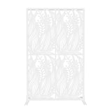 Free Standing Decorative Privacy Screen, Outdoor And Indoor Divider