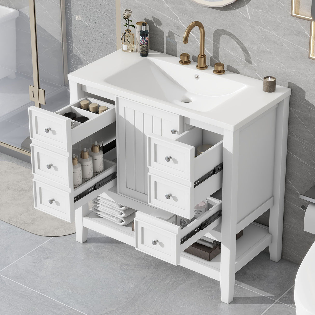 Modern Bathroom Vanity With Sink