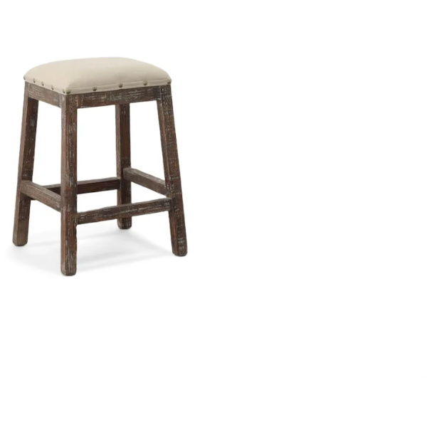 VD   CAMRY   BARNWOOD   STOOL   24   BACK#719 - BARFBBW