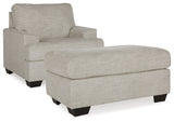 Vayda Chair and Ottoman - 33104U2