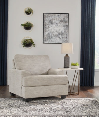 Vayda Chair and Ottoman - 33104U2