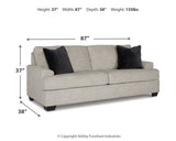 Vayda Sofa, Loveseat, Chair and Ottoman - 33104U3