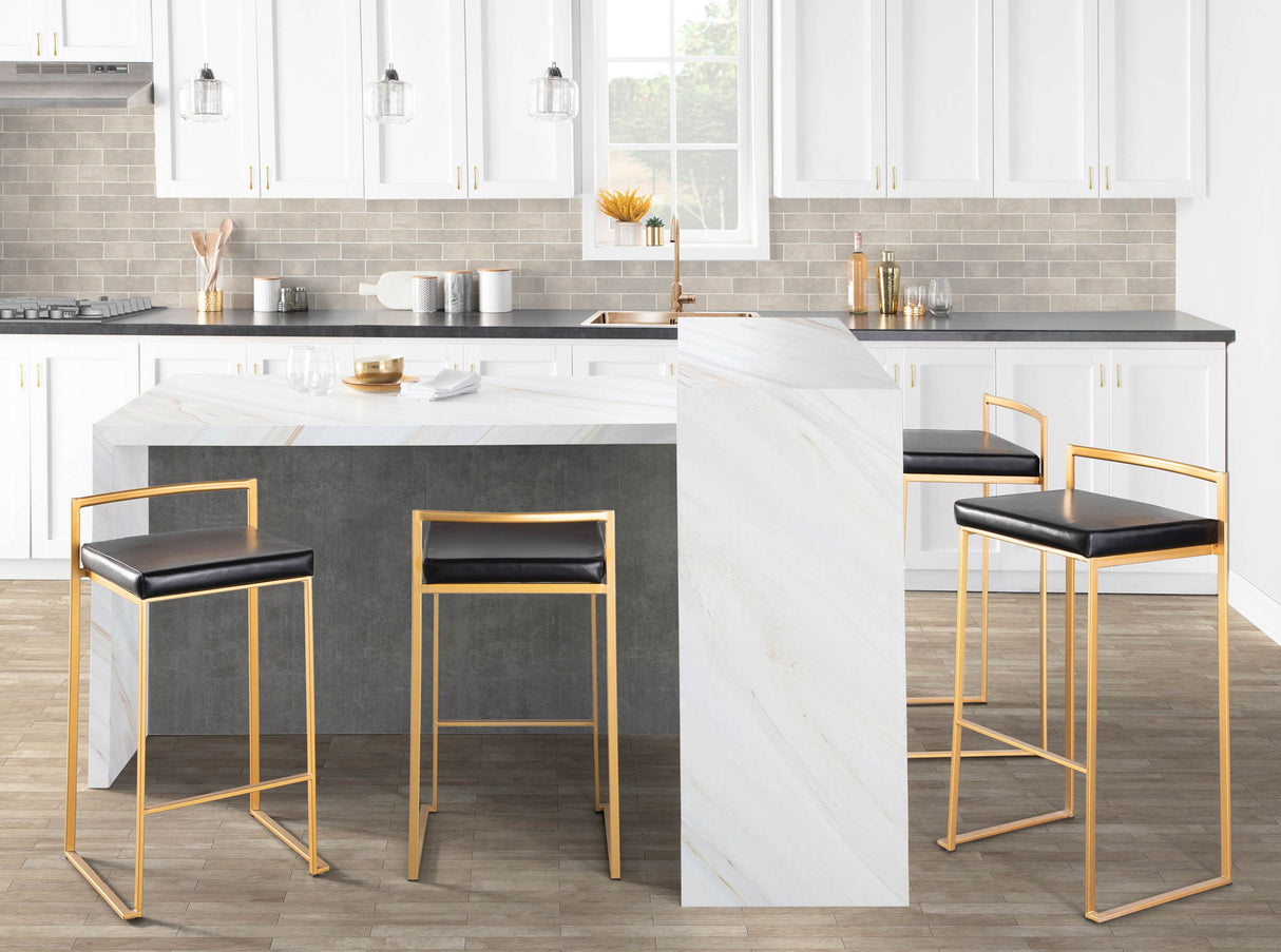 Fuji - Contemporary / Glam & Quality Construction Barstool
