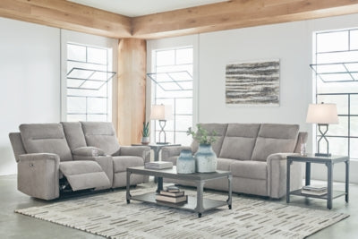 Barnsana Power Reclining Sofa and Loveseat - 33201U1