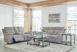 Barnsana Power Reclining Sofa and Loveseat - 33201U1