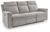 Barnsana Power Reclining Sofa, Loveseat and Recliner - 33201U2