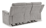 Barnsana Power Reclining Loveseat with Console - 3320196