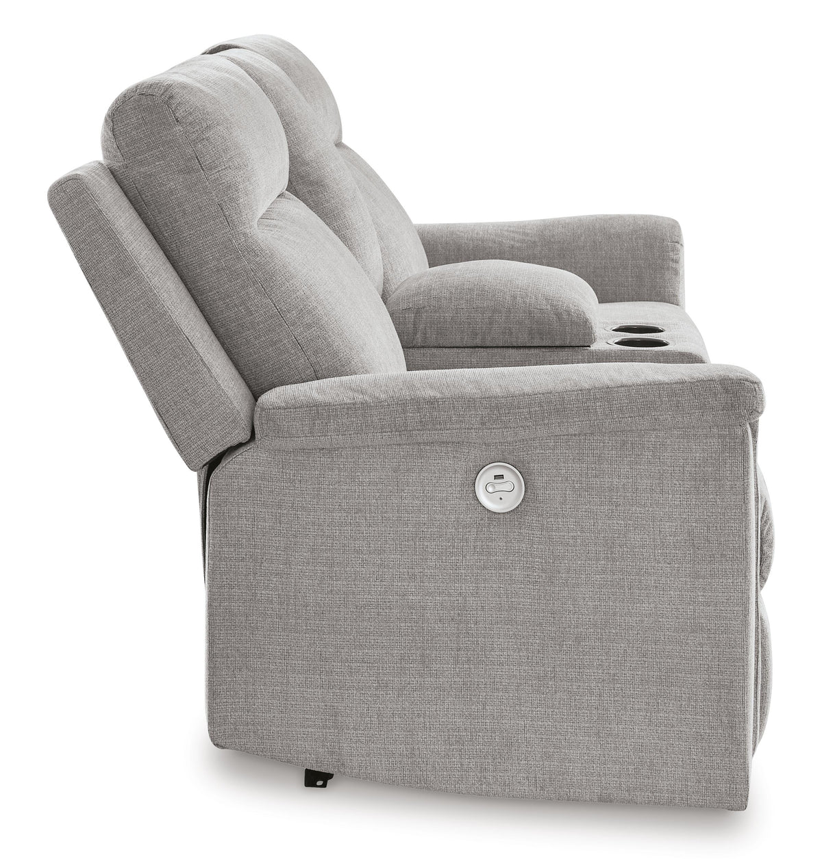 Barnsana Power Reclining Loveseat with Console - 3320196