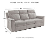 Barnsana Power Reclining Sofa, Loveseat and Recliner - 33201U2