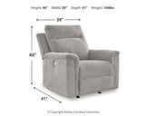 Barnsana Power Reclining Sofa, Loveseat and Recliner - 33201U2