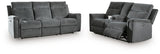 Barnsana Power Reclining Sofa and Loveseat - 33202U1