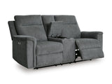 Barnsana Power Reclining Loveseat with Console - 3320296