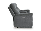 Barnsana Power Reclining Loveseat with Console - 3320296