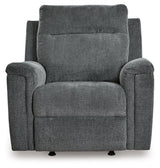 Barnsana Power Reclining Sofa, Loveseat and Recliner - 33202U2