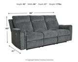 Barnsana Power Reclining Sofa, Loveseat and Recliner - 33202U2